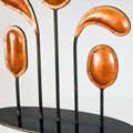 Mr. Smith's Garden. 2008, 29h x 30w x 13d inches - steel, copper, paste wax, 44lbs. Photo: Trent Watts